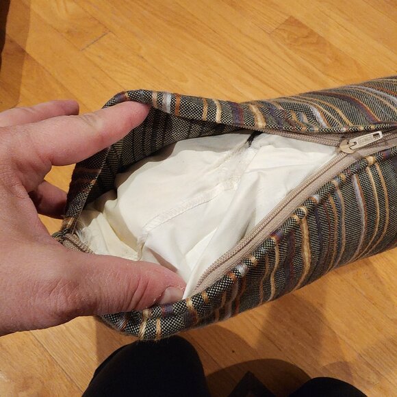 Bassett Set Of TWO Colorful Striped Couch/Chair Accent Pillows - Picture 9 of 10